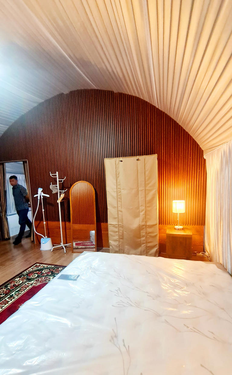 Mewah, Ini Penampakan Tenda Glamping Para Menteri Prabowo di Magelang