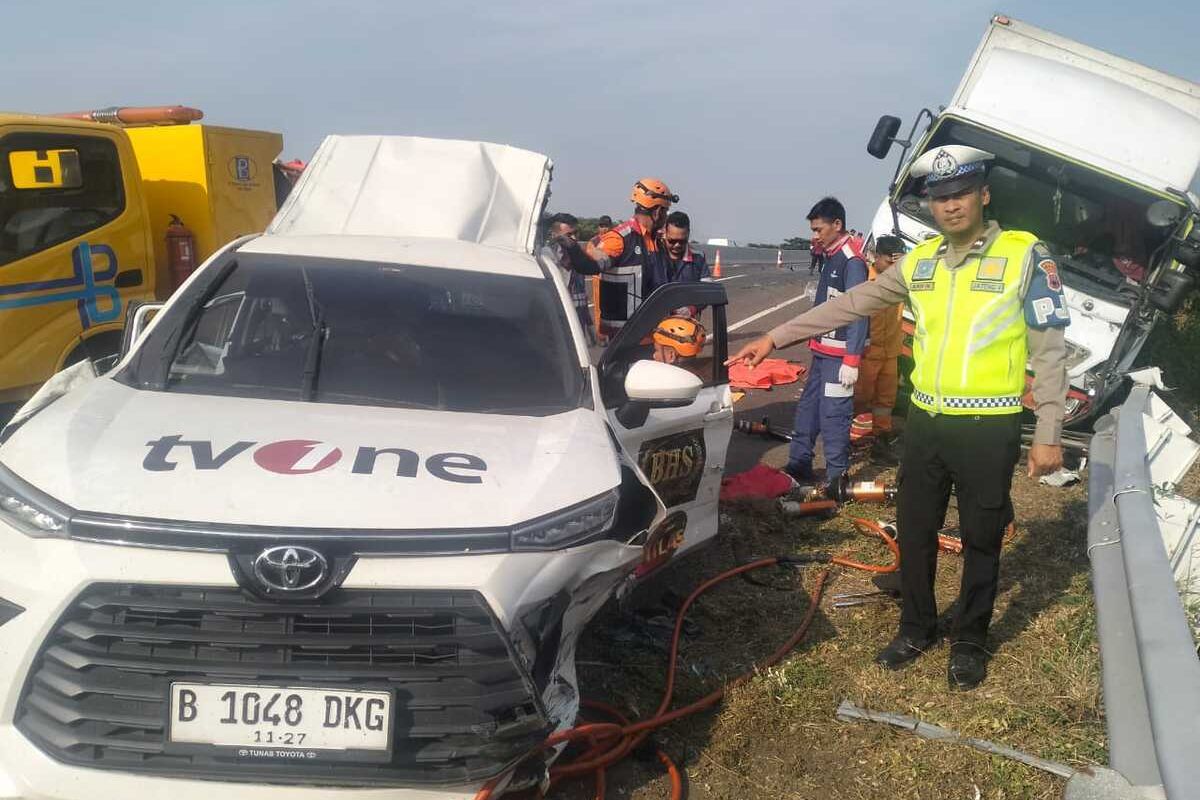 Kecelakaan Maut di Tol Pemalang-Batang, Tiga Penumpang Mobil Tv One Tewas